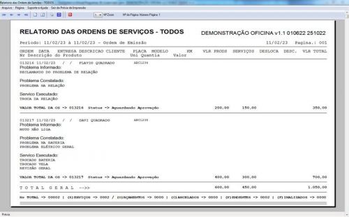 Software Ordem de Serviço para Oficina Mecânica de Moto v1.1 - Fpqsystem 661066