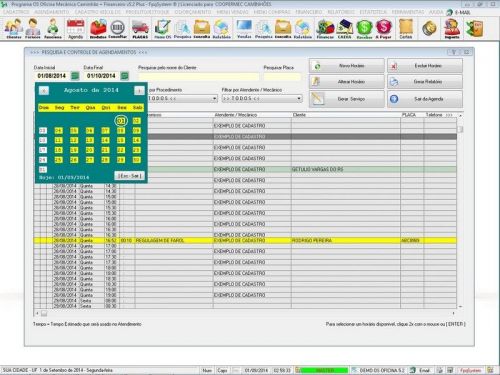 Software Ordem de Serviço para Oficina Mecânica para Caminhão com Check List Vendas Estoque e Financeiro v5.2 Plus - Fpqsystem 661211