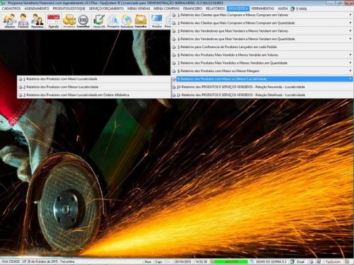 Software Ordem de Serviço Serralheria com Vendas e Financeiro e Agendamento v5.3 - Fpqsystem 682392