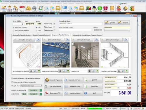 Software Ordem de Serviço Serralheria com Vendas e Financeiro e Agendamento v5.3 682394