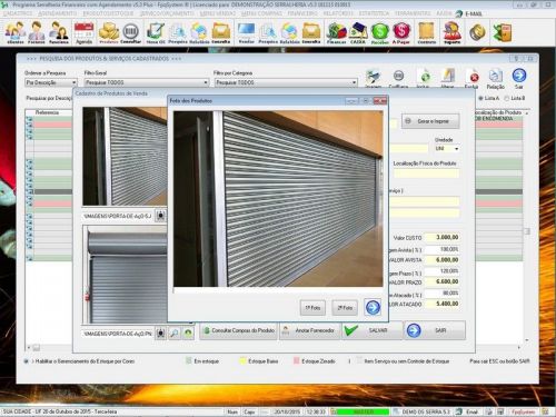 Software Ordem de Serviço Serralheria com Vendas e Financeiro e Agendamento v5.3 682398