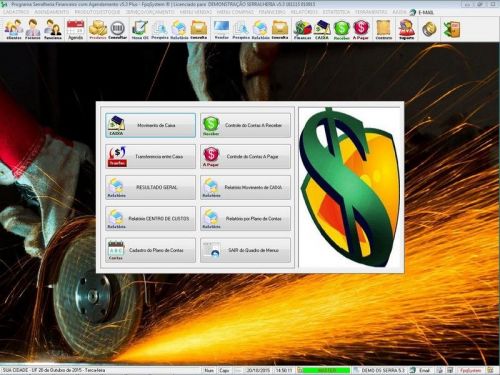 Software Ordem de Serviço Serralheria com Vendas e Financeiro e Agendamento v5.3 - Fpqsystem 682401