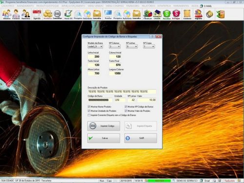 Software Ordem de Serviço Serralheria com Vendas e Financeiro e Agendamento v5.3 - Fpqsystem 682408