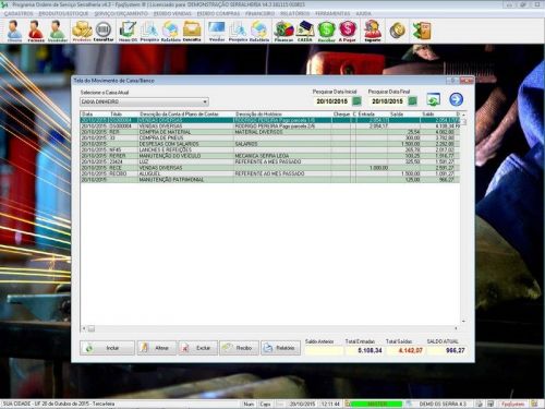 Software Ordem de Serviço Serralheria com Vendas e Financeiro v4.3 - Fpqsystem 682359