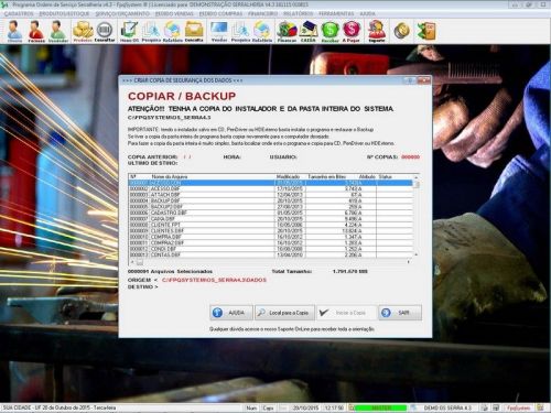 Software Ordem de Serviço Serralheria com Vendas e Financeiro v4.3 - Fpqsystem 682366