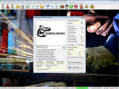 Software Ordem de Serviço Serralheria com Vendas e Financeiro v4.3 - Fpqsystem 682367
