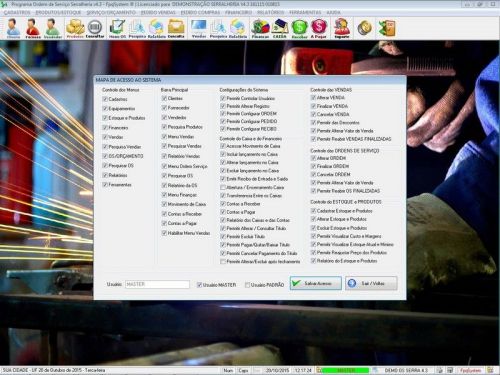 Software Ordem de Serviço Serralheria com Vendas e Financeiro v4.3 - Fpqsystem 682368