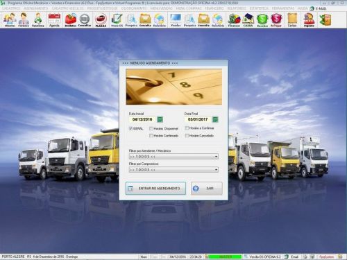 Software Os Oficina Mecânica Caminhão com Check List Vendas Estoque e Financeiro v6.2 Plus - Fpqsystem 661141