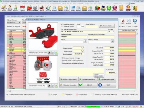 Software Os Oficina Mecânica Caminhão com Check List Vendas Estoque e Financeiro v6.2 Plus  Whatsapp - Fpqsystem 661145