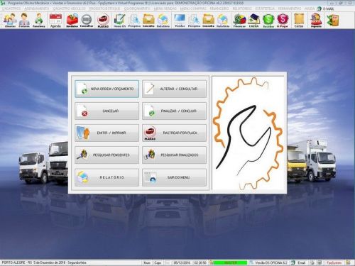 Software Os Oficina Mecânica Caminhão com Check List Vendas Estoque e Financeiro v6.2 Plus  Whatsapp - Fpqsystem 661148