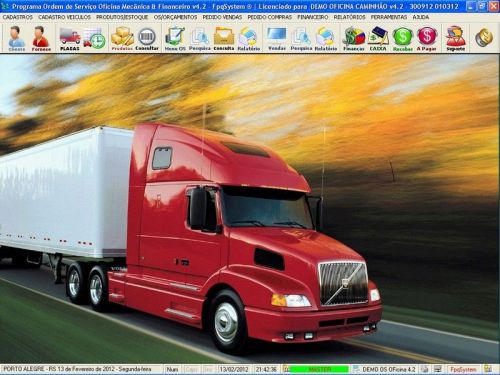 Software Os Oficina Mecânica Caminhão Financeiro v4.2 - Fpqsystem 661163