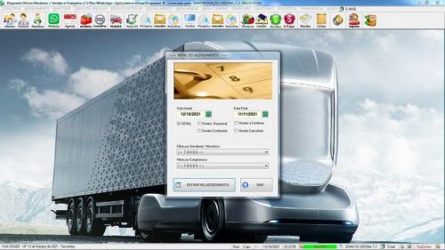 Programa Os Oficina Mecânica com Caminhão  Check List Vendas Estoque e Financeiro v7.2 Plus  - Fpqsystem 655014