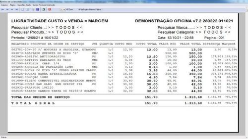 Programa Os Oficina Mecânica com Caminhão  Check List Vendas Estoque e Financeiro v7.2 Plus  - Fpqsystem 655027