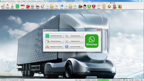 Software Os Oficina Mecânica com Caminhão Check List Vendas Estoque e Financeiro v7.2 Plus - Fpqsystem 661079