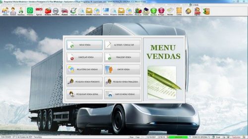 Software Os Oficina Mecânica com Caminhão Check List Vendas Estoque e Financeiro v7.2 Plus - Fpqsystem 661094