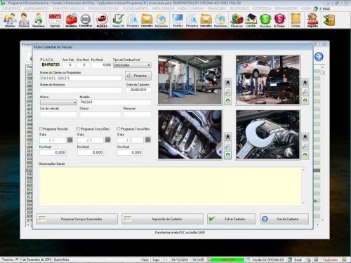 Software Os Oficina Mecânica com Check List Vendas Estoque e Financeiro v6.0 Plus  Whatsapp - Fpqsystem 660334