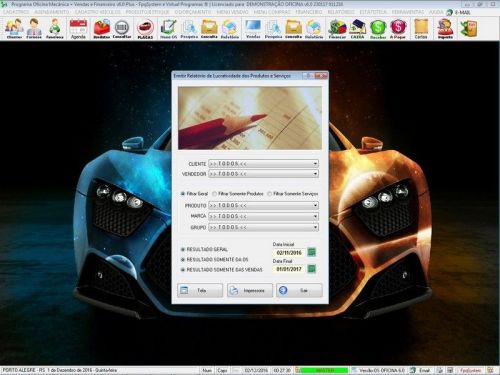 Software Os Oficina Mecânica com Check List Vendas Estoque e Financeiro v6.0 Plus  Whatsapp - Fpqsystem 660339