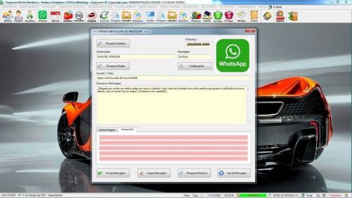 Programa Os Oficina Mecânica com Check List Vendas Estoque e Financeiro v7.0 Plus - Fpqsystem 654768