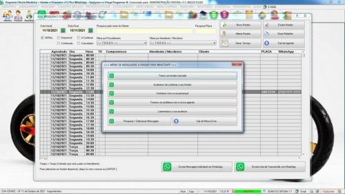 Programa Os Oficina Mecânica com Moto  Check List Vendas Estoque e Financeiro v7.1 Plus  - Fpqsystem 654897