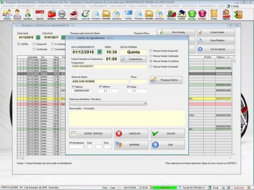 Software Os Oficina Mecânica Moto com Check List Vendas Estoque e Financeiro v6.1 Plus - Fpqsystem 660893