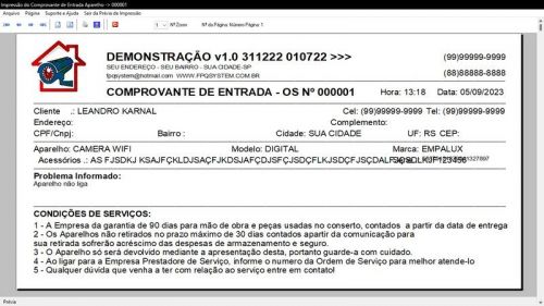 Software Os Segurança Eletrônica v1.0 - Fpqsystem 681546