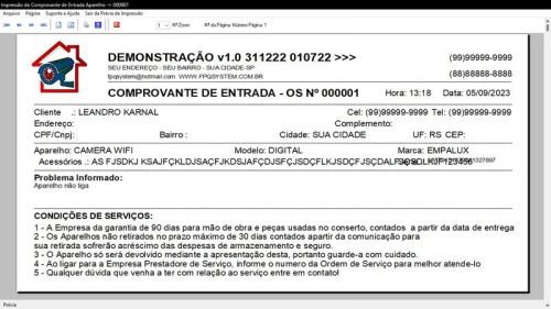 Software Os Segurança Eletrônica v1.0 681546