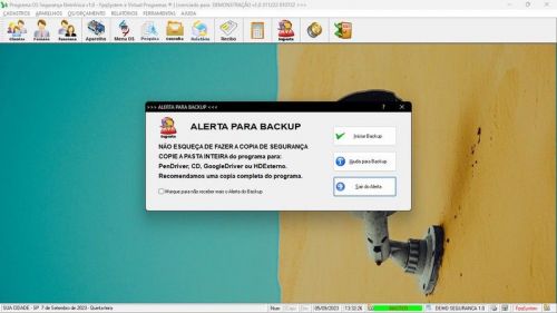 Software Os Segurança Eletrônica v1.0 681555