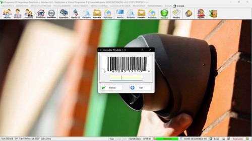 Software Os Segurança Eletrônica  Vendas e Estoque v3.0 - Fpqsystem 681668