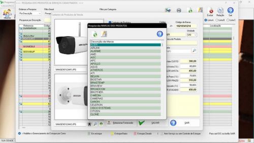 Software Os Segurança Eletrônica  Vendas e Estoque v3.0 - Fpqsystem 681670