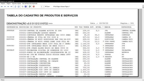 Software Os Segurança Eletrônica  Vendas e Estoque v3.0 - Fpqsystem 681671