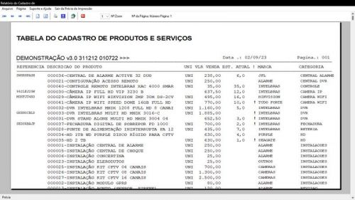 Software Os Segurança Eletrônica  Vendas e Estoque v3.0 681671