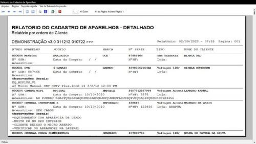 Software Os Segurança Eletrônica  Vendas e Estoque v3.0 - Fpqsystem 681674