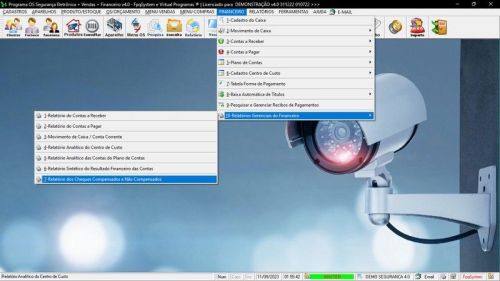 Software Os Segurança Eletrônica  Vendas  Estoque e Financeiro v4.0 - Fpqsystem 681720