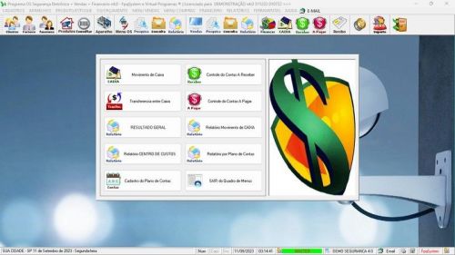 Software Os Segurança Eletrônica  Vendas  Estoque e Financeiro v4.0 681729