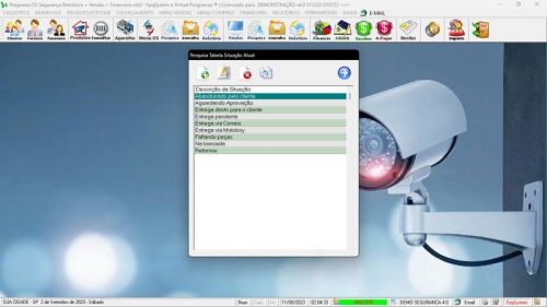 Software Os Segurança Eletrônica  Vendas  Estoque e Financeiro v4.0 - Fpqsystem 681733