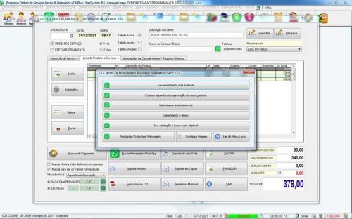 Software Os Serviços de Limpeza e Higienização com Vendas Financeiro e Estatísticas v7.6 Plus - Fpqsystem 663962