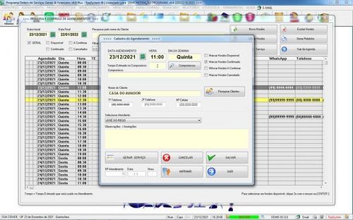 Software Os Serviços de Pintura e Reforma com Vendas Financeiro e Estatística v6.6 Plus  Whatsapp - Fpqsystem 664159