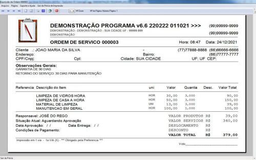 Software Os Serviços de Pintura e Reforma com Vendas Financeiro e Estatística v6.6 Plus  Whatsapp - Fpqsystem 664164