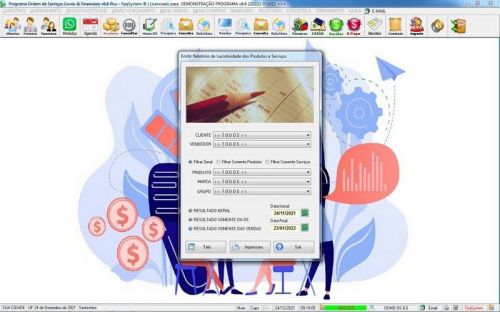 Software Os Serviços de Pintura e Reforma com Vendas Financeiro e Estatística v6.6 Plus - Fpqsystem 664166