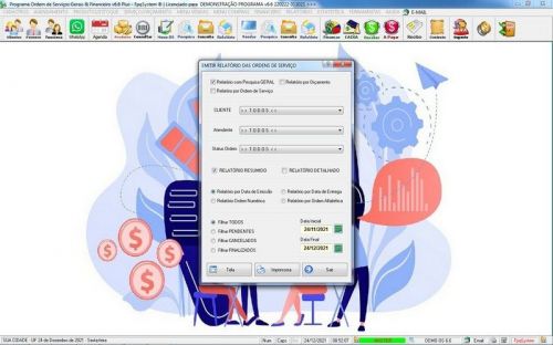 Software Os Serviços de Pintura e Reforma com Vendas Financeiro e Estatística v6.6 Plus - Fpqsystem 664167