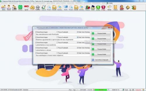 Software Os Serviços de Pintura e Reforma com Vendas Financeiro e Estatísticas v7.6 Plus  Whatsapp via Os - Fpqsystem 664057