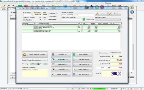Software Os Serviços de Pintura e Reforma com Vendas Financeiro e Estatísticas v7.6 Plus  Whatsapp via Os - Fpqsystem 664066