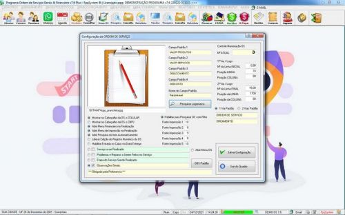 Software Os Serviços de Pintura e Reforma com Vendas Financeiro e Estatísticas v7.6 Plus  Whatsapp via Os - Fpqsystem 664069