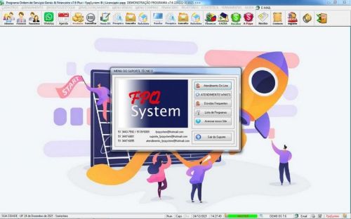 Software Os Serviços de Pintura e Reforma com Vendas Financeiro e Estatísticas v7.6 Plus  Whatsapp via Os - Fpqsystem 664070