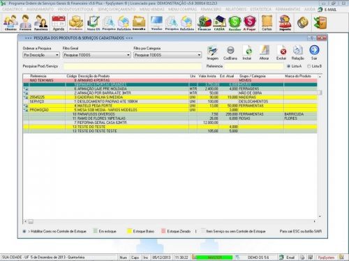 Software Os Serviços Diversos com Vendas Financeiro e Estatísticas v5.6 Plus - Fpqsystem 664430
