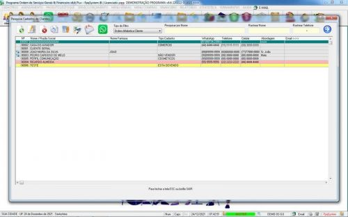 Software Os Serviços Diversos com Vendas Financeiro e Estatísticas v6.6 Plus  Whatsapp - Fpqsystem 664874