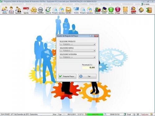 Software Os Serviços Gerais com Vendas Financeiro e Estatísticas v5.6 Plus - Fpqsystem 664771