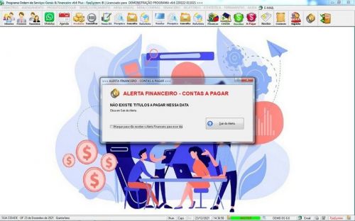 Software Os Serviços Gerais com Vendas Financeiro e Estatísticas v6.6 Plus - Fpqsystem 664257