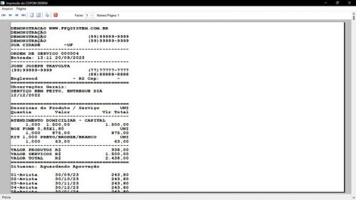 Software Os Vidraçaria e Esquadria  Vendas  Financeiro v6.7 Plus Whatsapp 682705