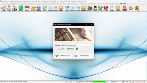 Software Os Vidraçaria e Esquadria  Vendas  Financeiro v6.7 Plus Whatsapp - Fpqsystem 682714